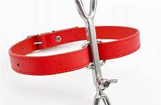 collar bdsm bondage adult sex collars stainless steel leather restraints slave neck clip belt fetish toys torture games gear play