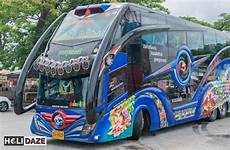 thai bus buses double decker revealing piers coastal villages especially tower roll everything around them into these they when over