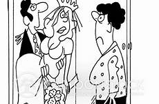 wives wife cartoon first cartoons funny cartoonstock polygamy comics newly husbands