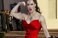 laurer joan chyna actress wrestling star al joanie wrestler marie dead her wwe women 1990s pro 2003 bicep born