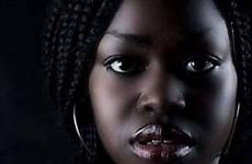 guapas africanas skinned africaines africaine oscura piel dewy morena hommes citations negroid raza pura rostro mascara