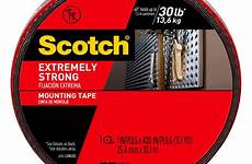 tape 3m double outdoor sided mounting strong scotch extremely extreme description duty heavy use