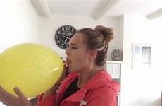 balloon girl blow blows until pops