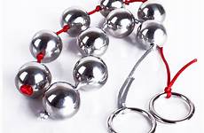 anal beads stainless steel sex butt vaginal plug toys stimulation pull heavy ring