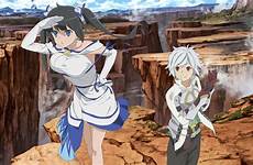 4k danmachi hestia bell cranel hd wallpaper quad