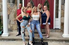 silva middletown darcey stacey aniko sisters second left center right family focus aspen nancy mike show spinoff fiancé front