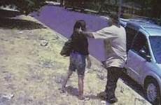 kidnapping van woman caught camera into kidnapped kidnapper young hair her