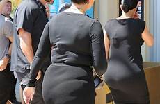 kris jenner kardashian kim booty her famous mother daughter step gets family jenners dresses she tight but body kylie style