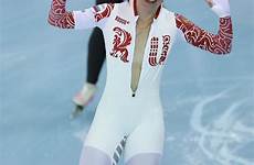 olga wardrobe graf malfunction skater russian sports speed olympics naked medal suit she speedskater her girl sport under russia forgets