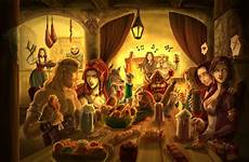 tavern funny fantasy deviantart inn masks destiny campaign dragons dungeons updated water blue wallpaper rpg medieval campaigns wallpapers background dwarf