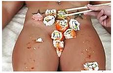 sushi naked body her