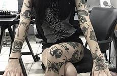 meninas tatuadas tatuada tatuagens salvo garota lovescenehair