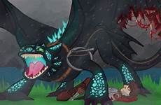 toothless hiccup dragon httyd dragons dead protecting train drawing fury night fire apparently ya found google wings uploaded user saved