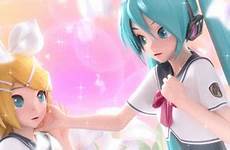 rin miku vocaloid kagamine len rinku ok