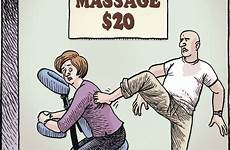 massage funny cartoon comics therapy arcamax gif therapist foot stretch