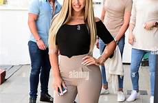 holly hagan arriving alamy five birthday party year