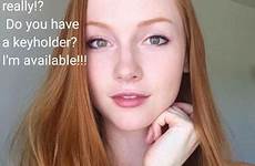 chastity slave redheads roommate freckles today face younger sissy