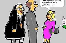 priest cartoon priests catholicism sex nun cartoons toonpool woman church thinking religion pregnant