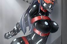 latex suit bondage anime bdsm rubber catsuit hentai armbinder girl gag slave female hot muzzle sexy fetish bodysuit sex mask