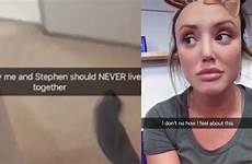 snapchat bulge rated mirror crosby charlotte shares celebrity stephen shocks fans bear video