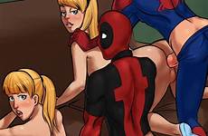 deadpool gwen spider hentai man sketch lanza stacies property tracyscops sole stacy excerpt panel comics xxx marvel foundry post lady