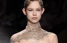 catwalk controversy valentino sends strutted particularly looking