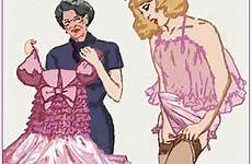 prissy crossdressing mommys sissies petticoated imagination spanked colleen frillies maids sissification feminized