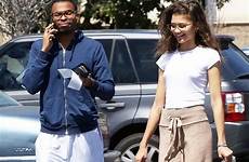 zendaya braless paparazzi moment say lot had nude pokies aznude essence campaign almost naked