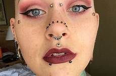 piercings facial dermal visage tattoo goodwin rikki double beautiful