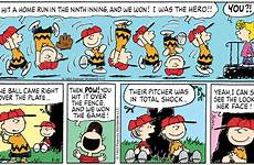 charlie brown peanuts snoopy run cartoon comics strips just good 1993 hit grief always happy