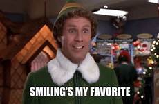 christmas elf favorite will ferrell smiling quote nutcracker gif son gifs holiday smilings frugal activities top giphy vote movies few
