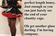 maid sissy captions chastity bondage french outfit maids mistress uniform cd girl husband cage dress feminized work choose board cuckold