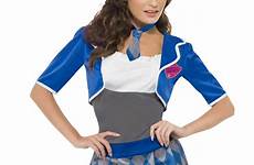 naughty costume schoolgirl outfit sexy uniform fancy dress ladies womens