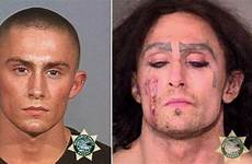 meth addiction mugshots teen handsome into show mirror horror reality transformed addled adult shot
