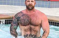 men bear hairy muscle beefy daddy bearded handsome scruffy butch tattoos sexy guys
