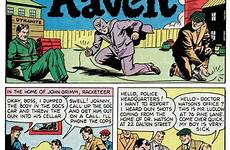raven poor gives rich takes comics golden age