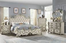bedroom white king set antique furniture size bed sets braylee sale acme french finish options queen regal ornate findzhome dresser
