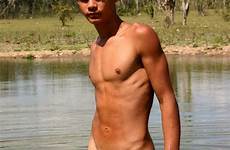 twink naked wet swimming river cock penis balls teenboy smutty