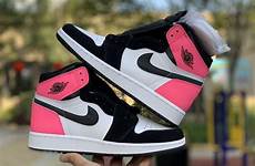 jordan girls pink air 1s hyper valentine og shoes sneakers jordans nike women mid gs cheap cute visit