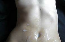 belly jizz luscious stomach cumshots white sort rating