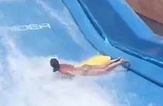 waterpark wave stripped tui nearly sheikh sharm paralysed braved flowrider happened thrown