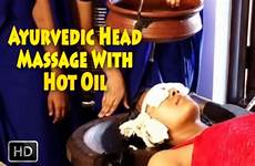 massage head ayurvedic oil indian hot shirodhara