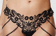 lace embroidered chains lingeries lovelywholesale