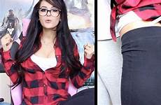 sexy sssniperwolf youtubers hot ass nude leaked cleavage related