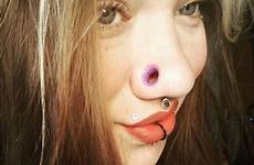 nose piercing stretched piercings septum nostrils nostril labret gramunion