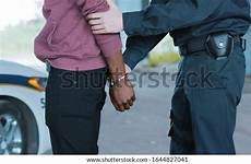 policeman handcuffed