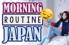 routine morning japan