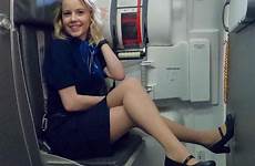flight stewardess attendant legs hot crew airline beautiful clothes choose board