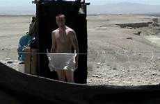 shower soldier taking dutch