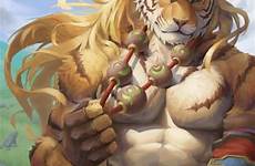e621 furry fantasy anthro character male dnd anime monk characters female tabaxi biceps pang artwork fantasia abs feline imgur creatures